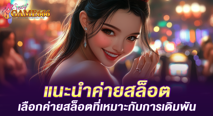 แนะนำค่ายสล็อต เลือกค่ายสล็อตที่เหมาะกับการเดิมพัน